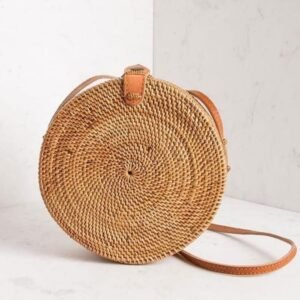 Leather and TPU Handbag